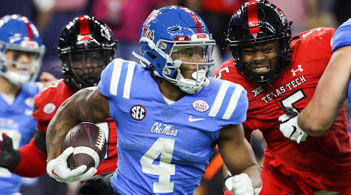 Ole Miss running back Quinshon Judkins